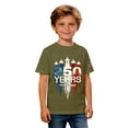 thumbnail image 5 of DHFJKG 250Th Anniversary USA Shirts For Boy 1776-2026 United States Of America National Flag Top Short Sleeve T Shirt Graphic Tee For Kids 2-13Y, 5 of 5