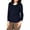 Blue - navy, variant on Karen Scott Womens Cable Knit Pullover Sweater, Blue, Small