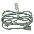 thumbnail image 2 of HDX HD#188-327 9 ft. 12/3 20 Amp 250-Volt Air Conditioner Extension Cord, Grey, 2 of 3