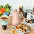 thumbnail image 3 of Beautiful 1-Liter Electric Gooseneck Kettle 1200 W, Rose by Drew Barrymore, 3 of 12