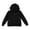 Black, variant on Boys Fleece Full Zip Hoodie Long Sleeve Hooded Sweatshirt Tactical Hoodies with Zipper Pockets for Kids Fall 2025