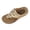 Gold, variant on Wedge Sandals for Women Flower Decorated Platform Flip Flops Comfortable Orthopedic Slide Walking Tong Sandal Brown Size 9.5