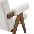 thumbnail image 4 of Modway Lyra Fauteuil en Tissu - Ensemble de 2 en Tissu Ivoire, 4 of 10
