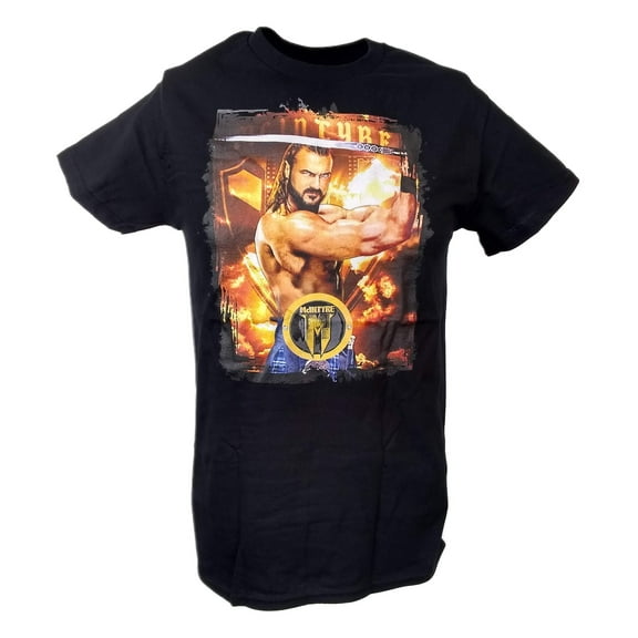 Drew McIntyre Sword Angela Mens Black T-shirt