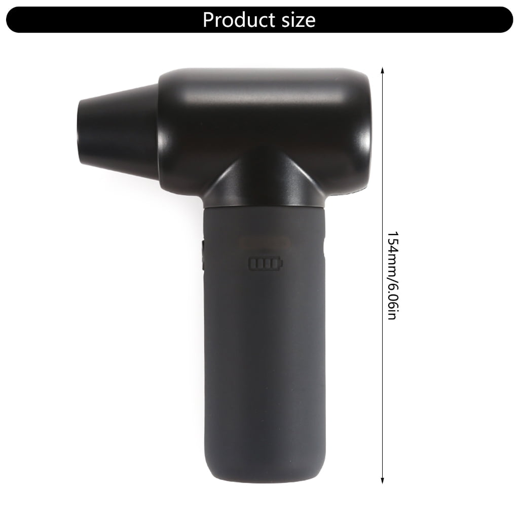 Cordless Rechargeable Blow Dryer and Dusts for Travel and Office