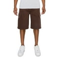 thumbnail image 3 of Victorious Men's Heavyweight Fleece Cargo Shorts VS76 - Brown - Medium, 3 of 4