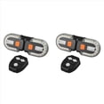 thumbnail image 3 of 2X Juego de Luces Inteligentes para Bicicleta, Lámpara de para Bicicleta Recargable por USB, Linterna para Ciclismo, Accesorios para , Luz Trasera LED, 3 of 5