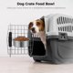 thumbnail image 3 of 4 cuencos de comida para perros, cuencos de agua de acero inoxidable, cuencos de agua colgantes de metal para gatos, cuencos de 1 cuarto de galón, comederos colgantes para perros, gatos, conejos, 3 of 6
