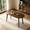 Walnut Table, variant on 63.2'' Dining Table Set,Modern Kitchen Table with 4 Upholstered Chairs,5 Piece Table Set for Dining Room,Apartment