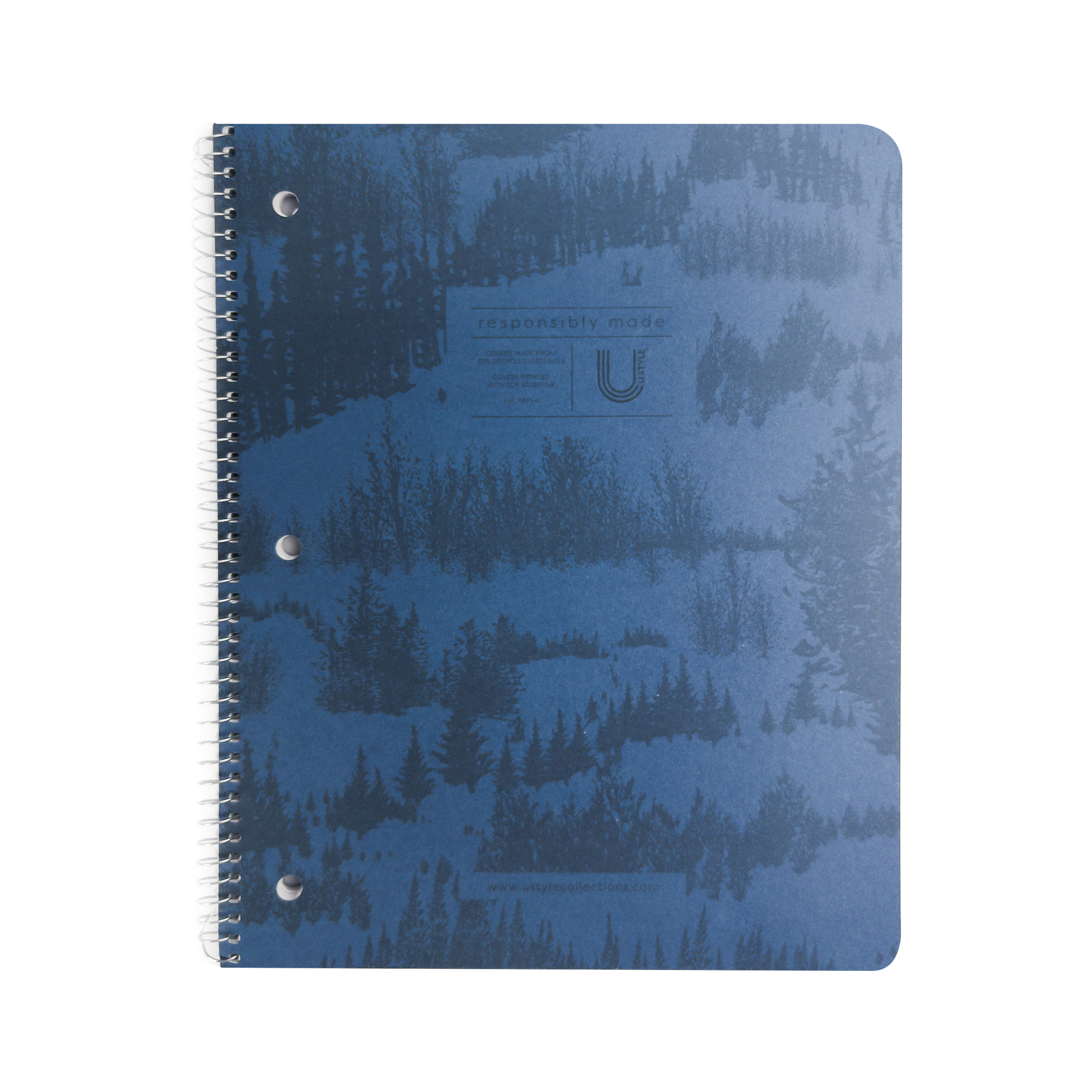 U Style Eco-Friendly 1 Subject Notebook, 80 Sheets, College Rule, 4 Pack - image 5 of 13