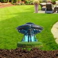 thumbnail image 5 of Gmogad UFO Alien Garden Stake Acrylic Outdoor Decor Sci-Fi Theme Weatherproof Space Themed Yard Art for Lawn Patio Flower Beds Unique Landscape Decoration, 5 of 6