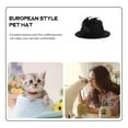 thumbnail image 6 of PTOOTP Adjustable Comfortable Decorative Bowler Hat for Cats and Dogs Stylish Pet Accessory, 6 of 8
