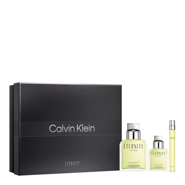 Set Trío Calvin Klein Eternity Eau de Toilette para Hombre 124 ml