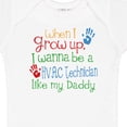 thumbnail image 4 of Inktastic Hvac Technician Like Daddy Boys or Girls Baby Bodysuit, 4 of 5