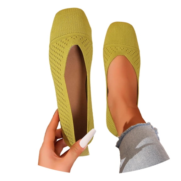 Women Casual Shoes Soft Sole Canvas Shoes Slip On Casual Shoes Lightweight Breathable Footwear For Daily Leisure Wear ,Us Size:7.5