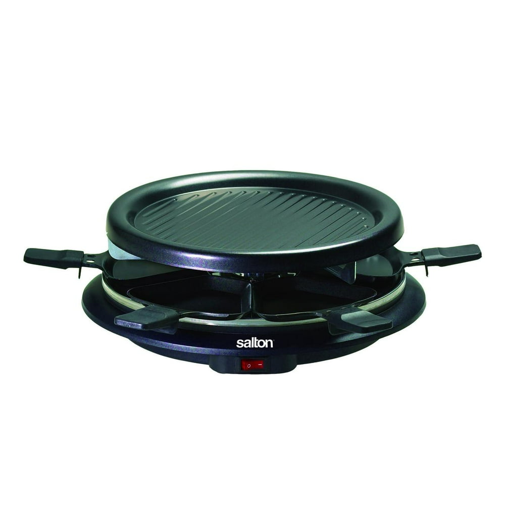 Salton Party Grill & Raclette 6 person, TPG315, Black