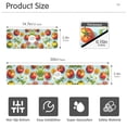 thumbnail image 3 of Yayeee Faucet Mat for Kitchen Sink 14.7" Diatomite Long Splash Guard Pad, Green Tomatoes, 3 of 7