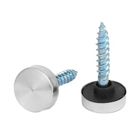 12mm Dia 304 Stainless Steel Cap Cover Nails Decorative Mirror