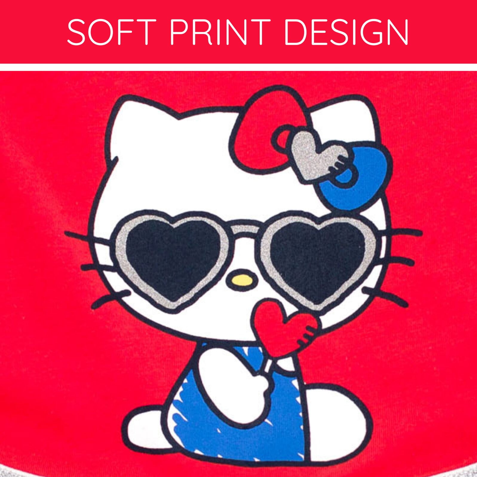 Hello Kitty Big Girls' Tutu Dress Hello Kitty Red Blue