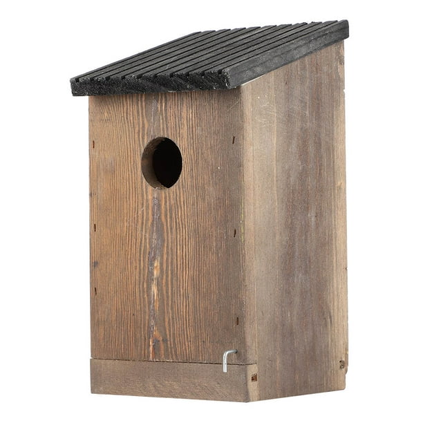 FAGINEY Maison d'oiseaux, nichoir en bois massif, maison d'oiseau