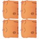 thumbnail image 1 of Flotador inflable circular para niños, flotador de brazo para natación, aprendizaje de natación, seguridad, color naranja, 1 of 13