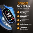 thumbnail image 3 of Smart Dog Bark Collar for Small Medium Large Dogs 10-100lbs, Humane Anti-Bark Device with Anti-False Trigger Gravity Sensor & Bark Count Tracking, 4 Modes & 8 Levels to Effectively Stop Barking, 3 of 9