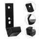 thumbnail image 4 of Colgador de pesas para uso comercial, estante de pared para Bar, garaje, gimnasio, 4 Uds., 4 of 4