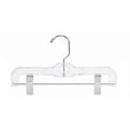 thumbnail image 1 of Only Hangers Children`s Clear Plastic Pant/Skirt Hanger - 10" (25), 1 of 3