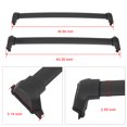 thumbnail image 3 of ECCPP Black For 2017-2019 Honda CRV Car Roof Rack Top Cross Bar Rail Aluminum 2pcs, 3 of 5