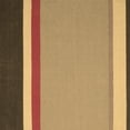 thumbnail image 1 of Ahgly Company Indoor Square Abstract Brown Contemporary Area Rugs, 6' Square, 1 of 4