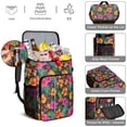 thumbnail image 5 of Travel Cooler Bag - Pioneer Flower Camping Beer Cooler Backpack with Bottle Opener- Waterproof Insulated Picnic Backpacks - Cooler Bag for Beach, 5 of 6