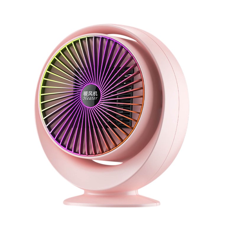 Up to 50% Off, Dvkptbk Mini Electric Heater 3 Seconds Fast Heat Portable  Adjust Home Desktop Cartoon Warmer Fan Space Heater Warmer Heater - Walmart .com