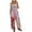 Wine, variant on IROINNID Sleeveless Suspender Jumpsuit For Women Full-Length Backless Loose Summer Long Rompers Jumpsuit
