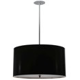 thumbnail image 3 of Meyda Tiffany 113851 32" W Cilindro Black Paper Pendant - Black, 3 of 5