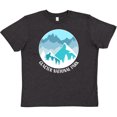 thumbnail image 3 of Inktastic Glacier National Park Blue Montana Youth T-Shirt, 3 of 5