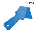 thumbnail image 3 of Unique Bargains 12pcs Inside Corner Trowel 4 Inch Drywall Corner Tool Plastic Corner Knife for Spackling Wallpaper, Blue, 3 of 5