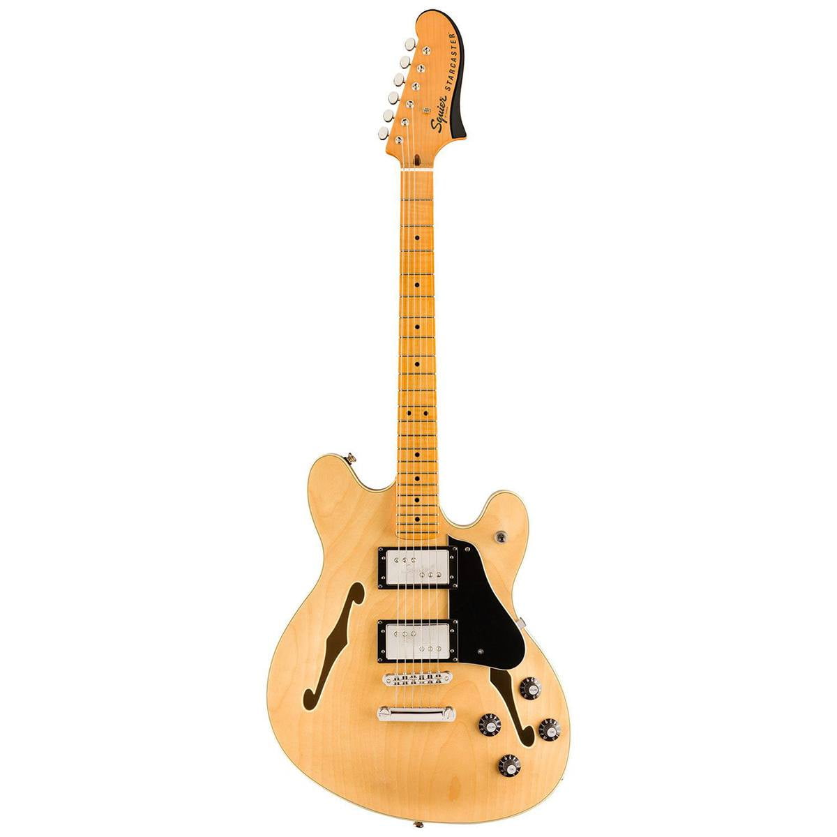 Squier Classic Vibe Starcaster Semi-Hollow Electric Guitar (Natural)