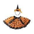 thumbnail image 2 of Disfraz de Halloween para niña Salvador con diadema naranja, 2 of 10