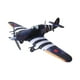 thumbnail image 3 of Kits de construcción de caza 1:33, modelo de avión, decoración del hogar, regalo de cumpleaños, coleccionables, juguete para niño, Avión de papel DIY Hugo Plano de colección, 3 of 10
