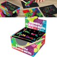 thumbnail image 2 of DJN 100 Sheets Craft Mini Notes Scratch Paper Note Cards For Children Scratch Cards Set For Age 3+ Gifts For Birthday Christmas Easter School Starts Toys and Hobbies Arts & Crafts & DIY toys, 2 of 8
