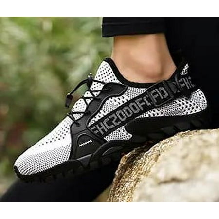 

Mens Water Shoes Barefoot Quick Drying Swim River Beach Aqua Shoes for Athletic Hiking Boating Fishing Diving Surfing