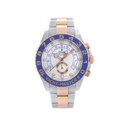 Pre-Owned Rolex Yacht-Master II 116681 2017 New Hands Steel 18K Pink Gold Automatic Watch