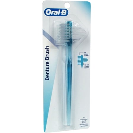 Oral-B Denture Brush Dual Head 1 Each (Pack of 6)