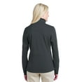 thumbnail image 2 of Port Authority Ladies Pique Fleece Jacket-M (Graphite), 2 of 6