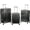 Other, variant on Rockland Luggage 3-Piece Metallic Hardside ABS Spinning Luggage Set