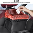 thumbnail image 5 of Back Seat Car Organizer, Large Car Seat Organizer with Cup Holders Multifunctional Over the Car Seat Organizer Backseat Hanging Leather Car Seat Organizers and Storage Bags, 5 of 7