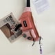 thumbnail image 4 of Bolso bandolera de gran capacidad con un solo hombro, riñonera deportiva personalizada para teléfono móvil, rosa, 4 of 5