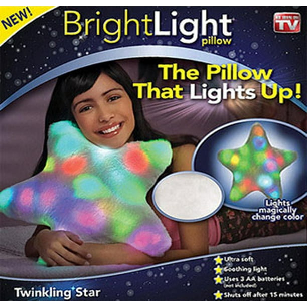 As Seen on TV Bright Light Pillow Star
