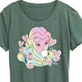 thumbnail image 3 of Disney Princess - Belle Gets Beautiful - Women's Short Sleeve Graphic T-Shirt, 3 of 5