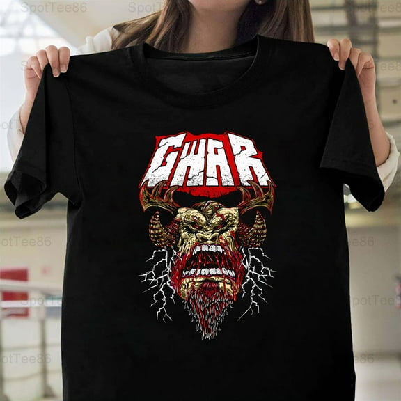 Gwar Vintage Retro 90s Shock Rock Metal Music Band Concert Graphic G215 Unisex T-Shirt, Up to Size 5XL